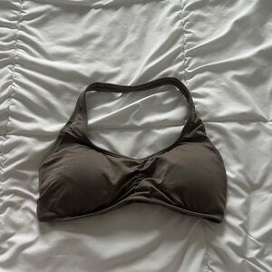 NVGTN Taupe Sports Bra